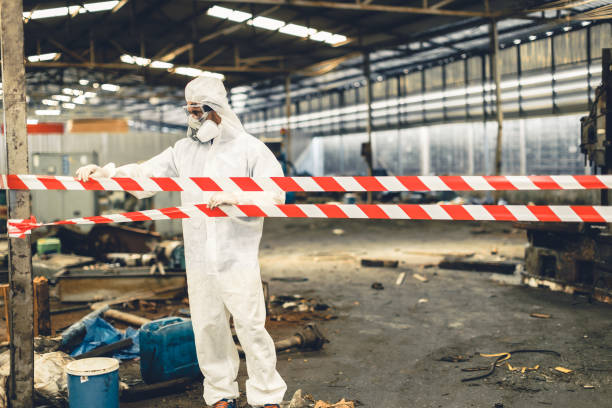 Professional Trauma Scene Cleanup technician working in Glenwood, MN